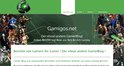 Desktop Screenshot of gamigos.net